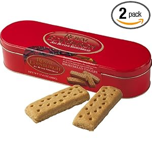 Royal Edinburgh Shortbread Fingers, 17.6-Ounces Gift Tins (Pack Of 2) by Royal Edinburgh