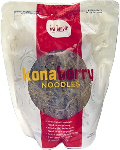 Sea Tangle Noodle Company, Konaberry Noodles, 12 oz (340 g)(Pack of 6)