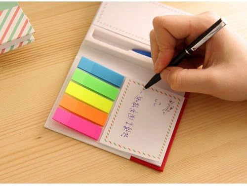 Sticker Post It Bookmark Notepad Marker Memo Flags Sticky Notes Book With Pen