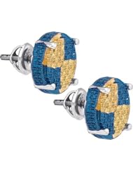 0.23CTW-DIA MICRO-PAVE EARRING