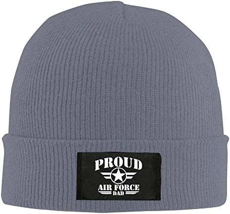 Proud Air Force Dad Winter Warm Knit Beanie