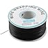 P/N B-30-1000 30AWG Tin Plated Copper Wire Wrepping Cable Reel Black 305M