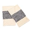 Little Luxe Wash & Burp Cloth 2pk - Black