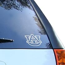 NCAA Auburn Tigers White Wordmark Decal
