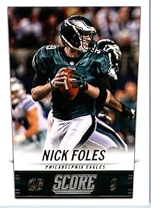 2014 Score Football Card #163 Nick Foles - Philadelphia Eagles