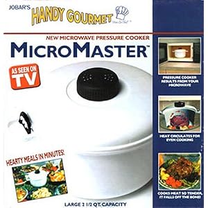 Jobar microwave pressure cookers