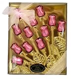 Say I love you with Chocolate Roses! - White Chocolate