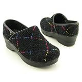 SANITA Prof Hannee Closed Clogs Mules Shoes Black Womens
