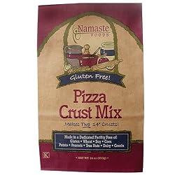 Namaste Foods, Gluten Free Pizza Crust Mix, 16-Ounce Bags (Pack of 6)