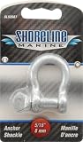 Shoreline Marine Galvanized Shackle Anchor, 5/16-Inch