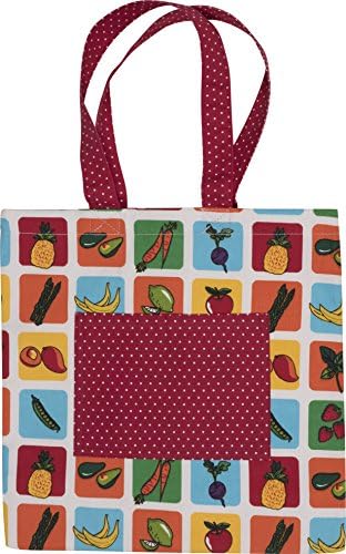 Handstand Kitchen Child's Farmers Market 100% Cotton Book Tote Bag