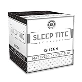 SLEEP TITE by Malouf Mattress Protector - 100% Waterproof-Eliminates Dust Mites -15 Year Warranty