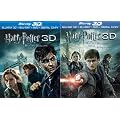 Harry Potter and the Deathly Hallows Part 1 + 2 Combo Dual Pack [3D Blu-Ray + BD + DVD + Digital]