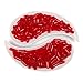 CapsulCN. Empty Gel Caps Empty Gelatin Capsules, 5,000pcs, Size 1,Red ,Separated