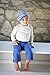 L'ovedbaby Unisex-Baby Newborn Organic Signature Pants, Slate, 0-3 Months