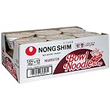 NongShimBowlNoodle,SpicySeafood,3.03-OunceBowls(Packof12)