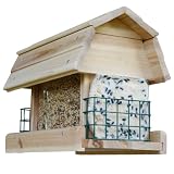 Wood Bird Feeder