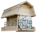 Outdoor Decor & More Wood bird feeder