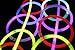 Glow bracelets,Sticks party,Usage:Parties, Night club, Camp,Halloween,Festival,Mixed Colors,(Tube of 100)
