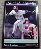 1993 Pinnacle Deion Sanders # 4 MLB Baseball Card
