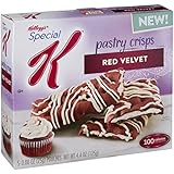 Kellogg's, Special K, Pastry Crisps, Red Velvet, 5 Count, 4.4oz Box (Pack of 4)