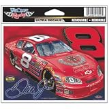Dale Earnhardt Jr 5" x 6" Colored Car Ultra Decal