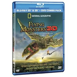 Flying Monsters 3D (Blu-ray 2D/3D+DVD combo pack)