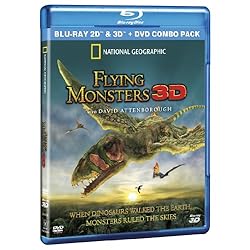 Flying Monsters 3D (Blu-ray 2D/3D+DVD combo pack)