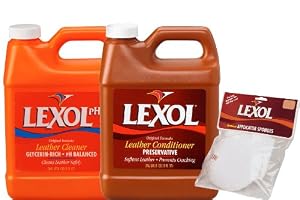 Lexol 0922 Leather Care Kit with Sponges