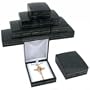 12 Black Gold Sparkle Pendant Classy Gift Jewelry Boxes