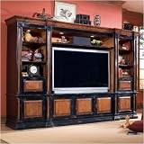 Hooker Furniture Woodland Creek Entertainment Series Woodland Creek 64 Entertainment Unit with Pier