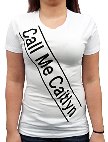 Call Me Caitlyn "Sash" Halloween Costume MENS T-SHIRT, White, Large