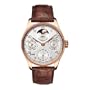 IWC Portuguese Perpetual Calendar 18kt Rose Gold Brown Mens Watch IW502213