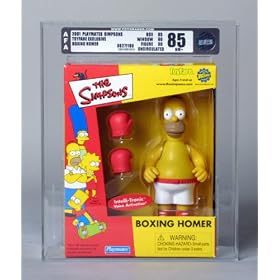 ToyFare Exclusive Simpsons Boxing Homer Action Figure AFA 85 by 