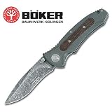 Eurofighter Damascus, Aluminum/Wood Handle, Plain