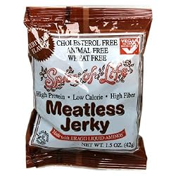 Spice of Life Meatless Jerky, Teriyaki, 1.5-Ounce Packets (Pack of 24)