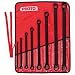 Stanley Proto J1100MB 8 Piece 12 Point Box Wrench Set, ProtoBlack