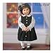 Ivy Lifelike Little Girl Christmas Holiday Doll With Accessories by The Ashton-Drake Galleries