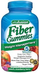 Vitafusion Fiber Gummies Weight Management, 90-Count Bottle