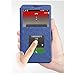podofo Ultra-thin Pu Luxury Flip Leather Case Cover with Smart Windows for Lenovo S8 S898t (blue)