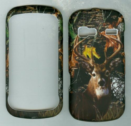 Camoflague One Leaf Buck Deer Faceplate Hard Case Phone Protector for Lg Converse An272 Freedom