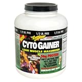 CytoSport CytoGainer Lean Muscle Maximizer Protein Drink Mix, Chocolate Mint Shake, 96-Ounce Jar
