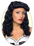 Cigar Girl Black Wig