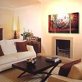 Modern Abstract Canvas Art Stretched - Delightful