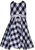 CLEARANCE New Black White Buffalo Checked Sun Dress ~ 14 to 16 Girls