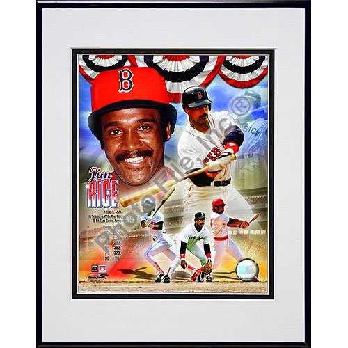 Photofile Boston Red Sox Jim Rice Legends Composite - Matted 8x10 Photo in Aluminum Frame