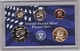 2000 U.S. Proof Coins Set with ten Proof Coins include all five U.S. Proof State clad Quarters issu