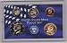 2000 U.S. Proof Coins Set with ten Proof Coins include all five U.S. Proof State clad Quarters issue