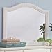 Alexander Julian s Cottage Large Arch Mirror (Beach Cottage White) by Vaughan-Bassett