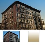 Sunpak 72mm Sepia Graduated Density Filter